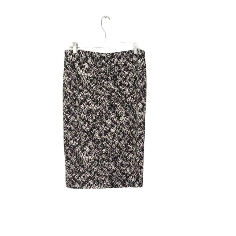 Vince Camuto Black White Pencil Skirt Size Medium